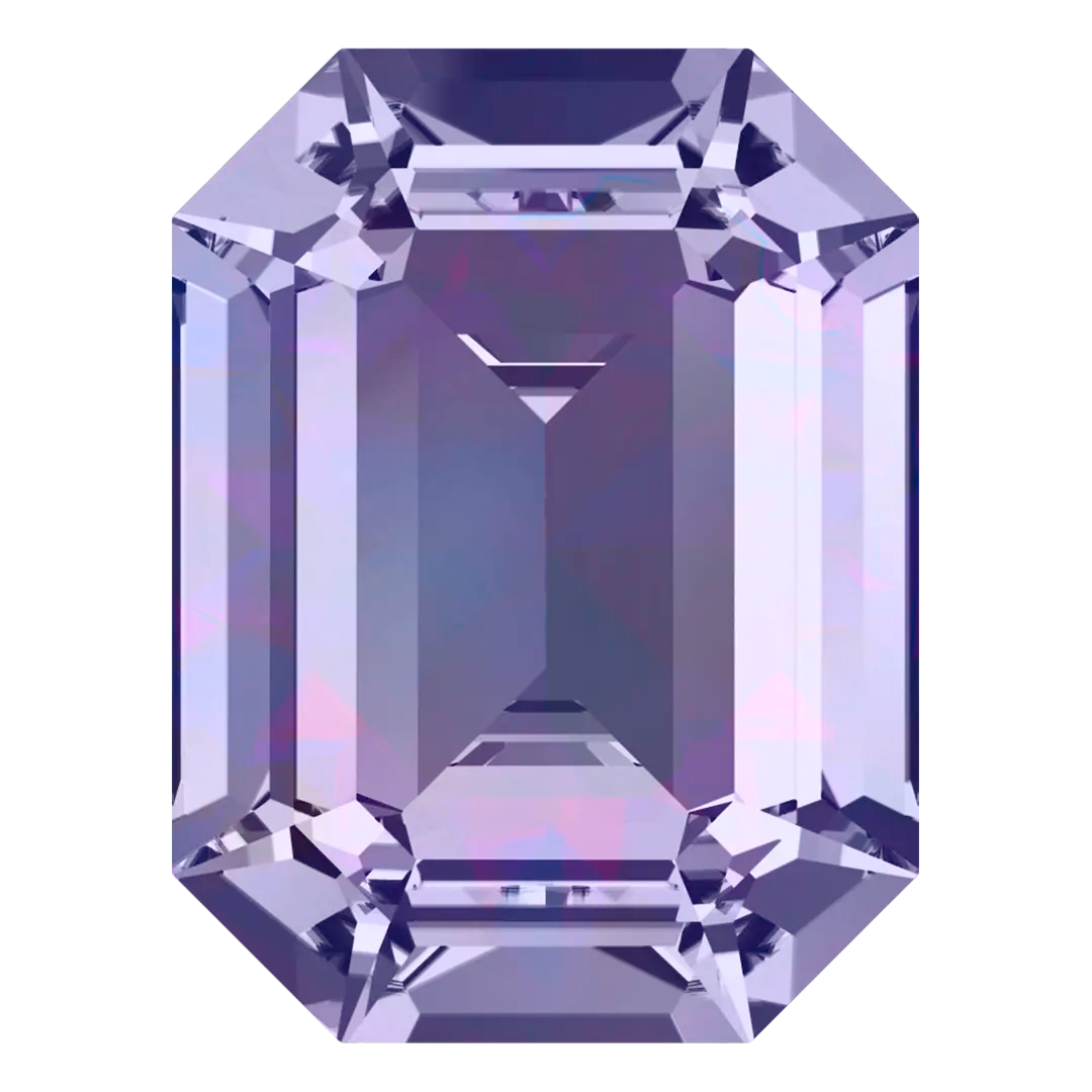 Swarovski Fancy Stones Curved Back Octagon (4610) Tanzanite - Bluestreak Crystals