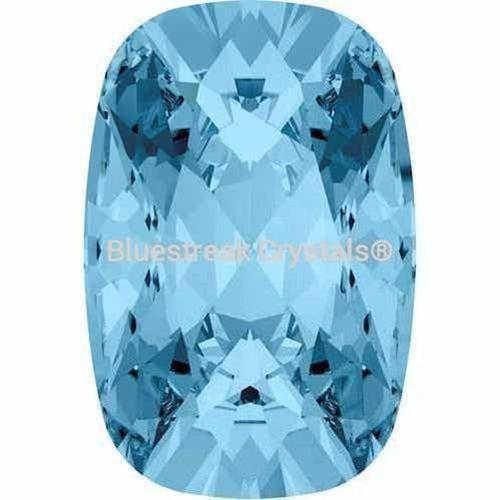 Swarovski Fancy Stones Cushion (4568) Aquamarine-Swarovski Fancy Stones-14x10mm - Pack of 72 (Wholesale)-Bluestreak Crystals