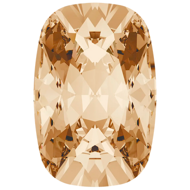 Swarovski Fancy Stones Cushion (4568) Crystal Golden Shadow - Bluestreak Crystals
