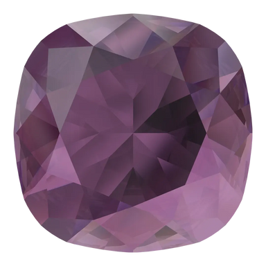 Swarovski Fancy Stones Cushion Square (4470) Amethyst Ignite UNFOILED - Bluestreak Crystals