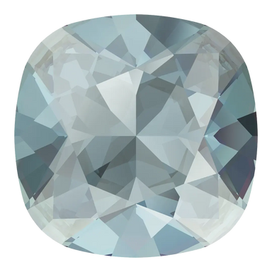 Swarovski Fancy Stones Cushion Square (4470) Aquamarine Ignite UNFOILED - Bluestreak Crystals