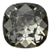 Swarovski Fancy Stones Cushion Square (4470) Black Diamond - Bluestreak Crystals