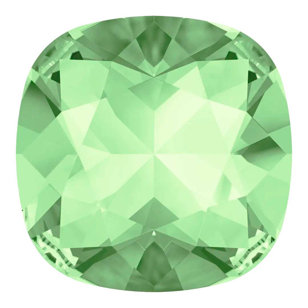 Swarovski Fancy Stones Cushion Square (4470) Chrysolite - Bluestreak Crystals