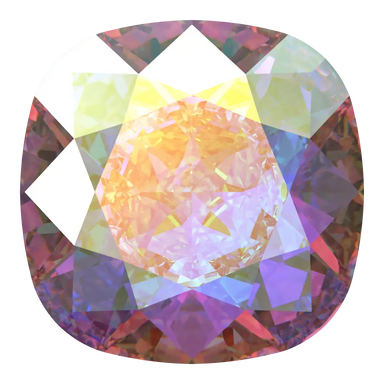 Swarovski Fancy Stones Cushion Square (4470) Crystal AB - Bluestreak Crystals