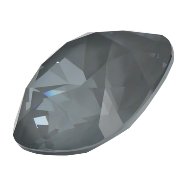Swarovski Fancy Stones Cushion Square (4470) Crystal Dark Grey Ignite UNFOILED - Bluestreak Crystals