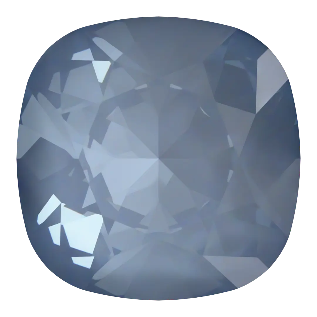 Swarovski Fancy Stones Cushion Square (4470) Crystal Denim Ignite UNFOILED - Bluestreak Crystals