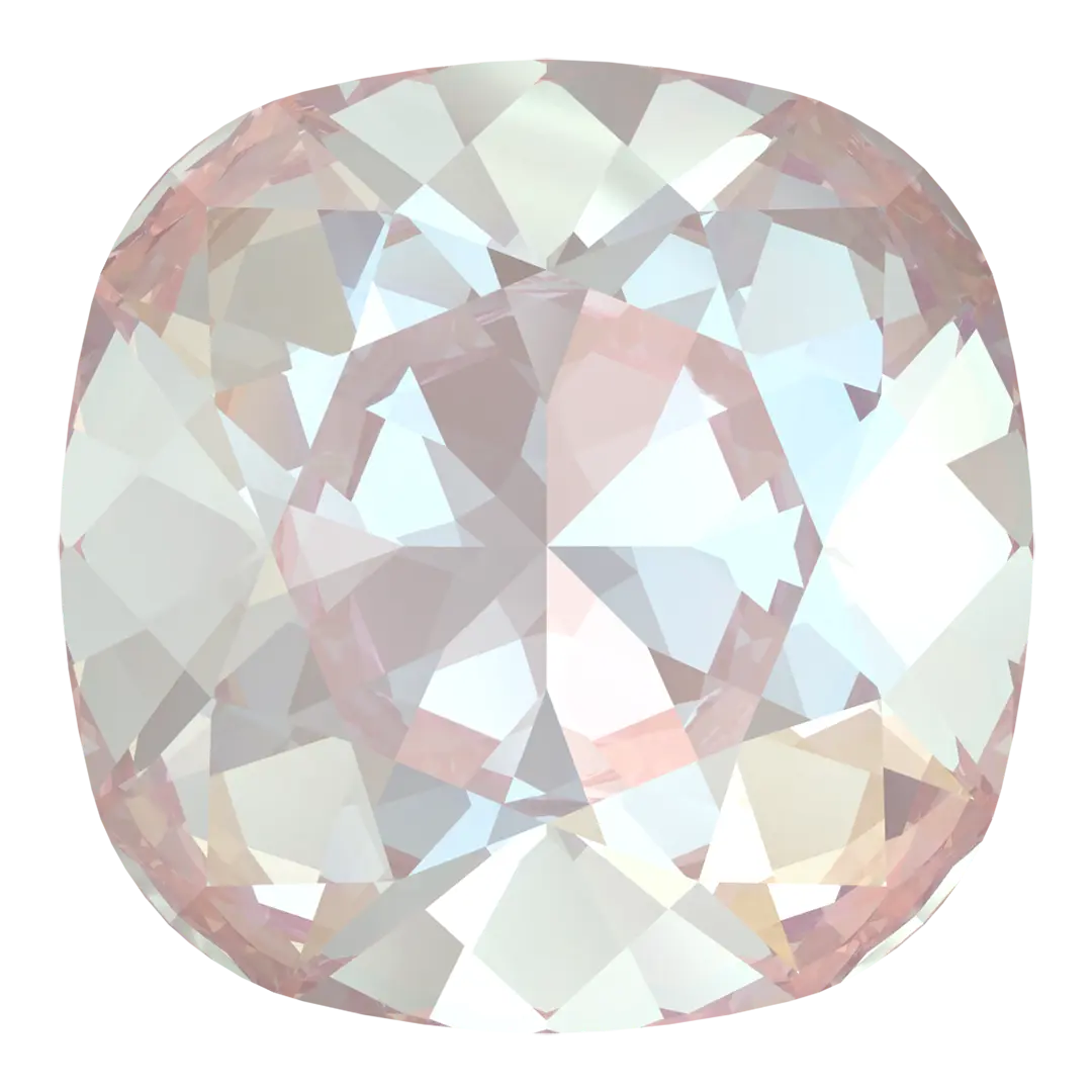Swarovski Fancy Stones Cushion Square (4470) Crystal Dusty Pink DeLite - Bluestreak Crystals