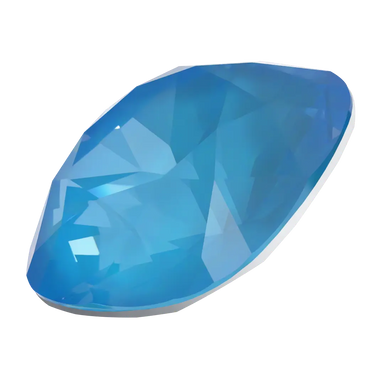 Swarovski Fancy Stones Cushion Square (4470) Crystal Electric Blue Ignite UNFOILED - Bluestreak Crystals