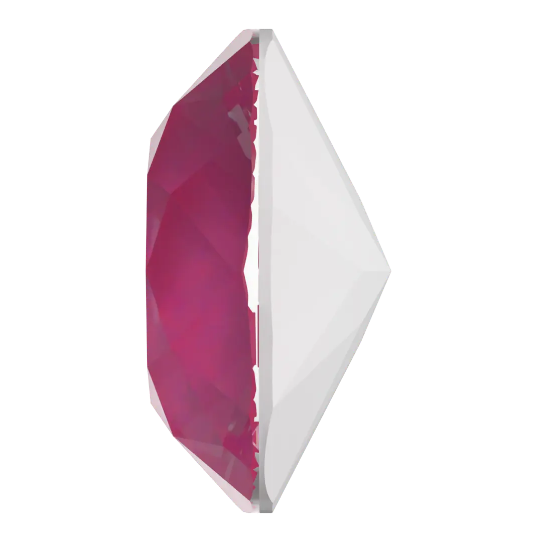 Swarovski Fancy Stones Cushion Square (4470) Crystal Electric Pink Ignite UNFOILED - Bluestreak Crystals