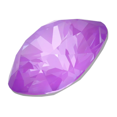 Swarovski Fancy Stones Cushion Square (4470) Crystal Electric Violet Ignite UNFOILED - Bluestreak Crystals