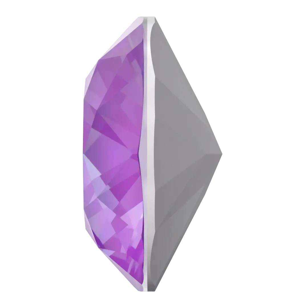 Swarovski Fancy Stones Cushion Square (4470) Crystal Electric Violet Ignite UNFOILED - Bluestreak Crystals