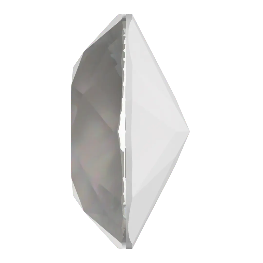 Swarovski Fancy Stones Cushion Square (4470) Crystal Electric White Ignite UNFOILED - Bluestreak Crystals