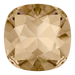 Swarovski Fancy Stones Cushion Square (4470) Crystal Golden Shadow - Bluestreak Crystals