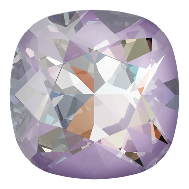 Swarovski Fancy Stones Cushion Square (4470) Crystal Lavender Delite UNFOILED - Bluestreak Crystals