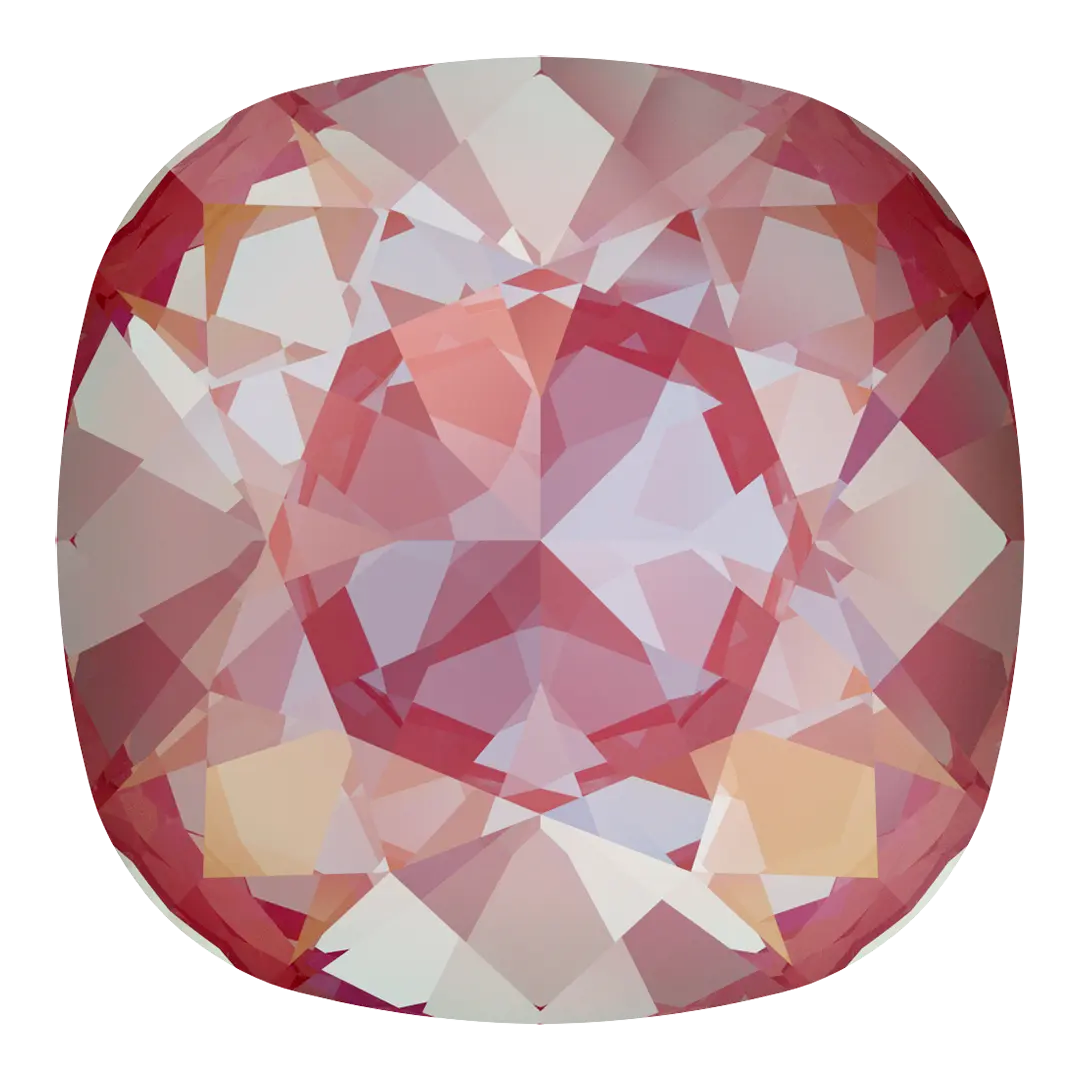 Swarovski Fancy Stones Cushion Square (4470) Crystal Lotus Pink DeLite - Bluestreak Crystals