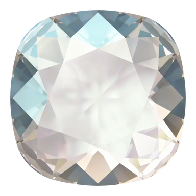 Swarovski Fancy Stones Cushion Square (4470) Crystal Moonlight - Bluestreak Crystals