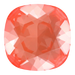 Swarovski Fancy Stones Cushion Square (4470) Crystal Orange Ignite UNFOILED - Bluestreak Crystals