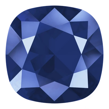 Swarovski Fancy Stones Cushion Square (4470) Crystal Royal Blue DeLite - Bluestreak Crystals