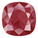 Swarovski Fancy Stones Cushion Square (4470) Crystal Royal Red DeLite - Bluestreak Crystals