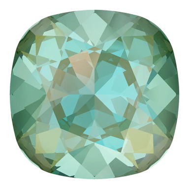 Swarovski Fancy Stones Cushion Square (4470) Crystal Silky Sage DeLite - Bluestreak Crystals