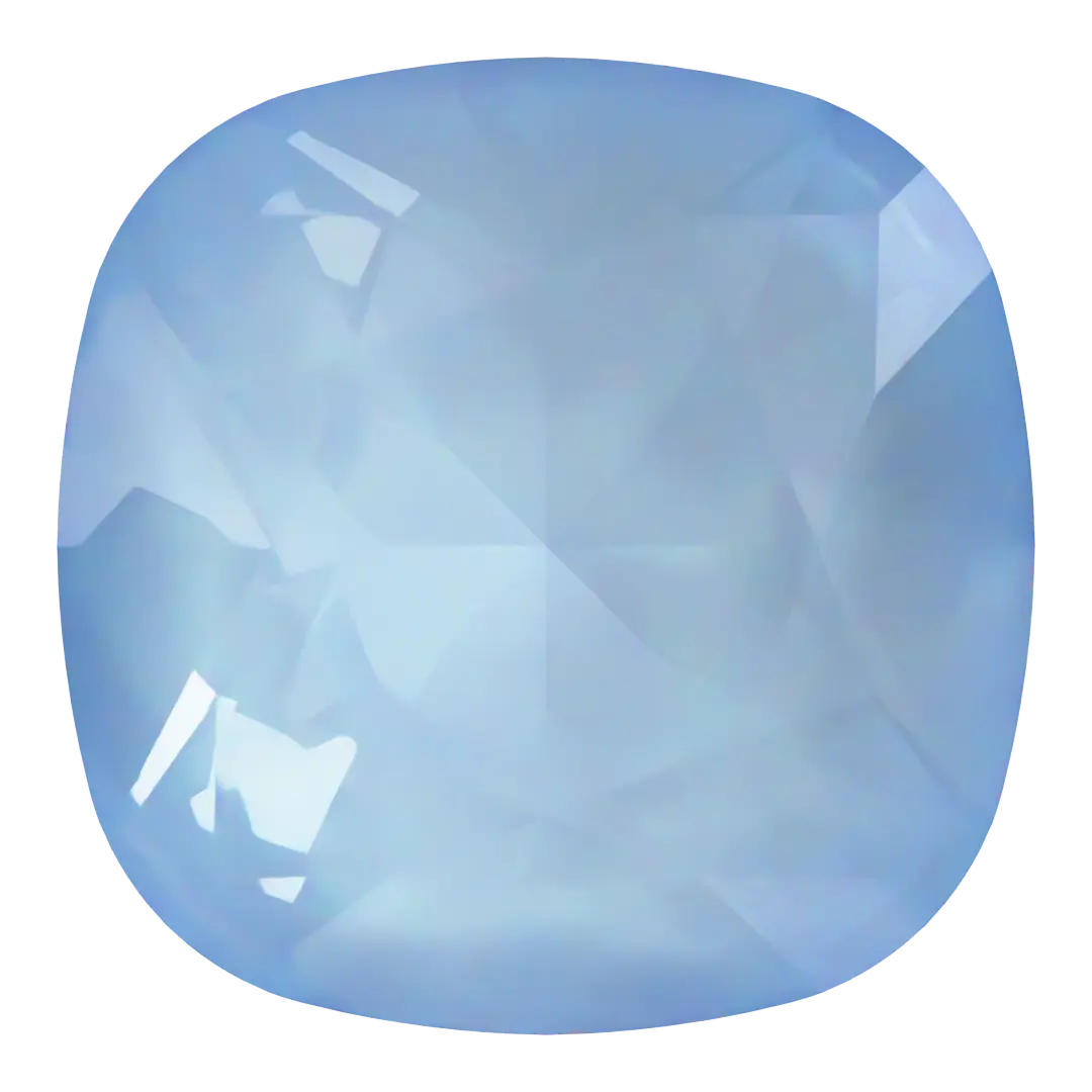 Swarovski Fancy Stones Cushion Square (4470) Crystal Sky Ignite UNFOILED - Bluestreak Crystals
