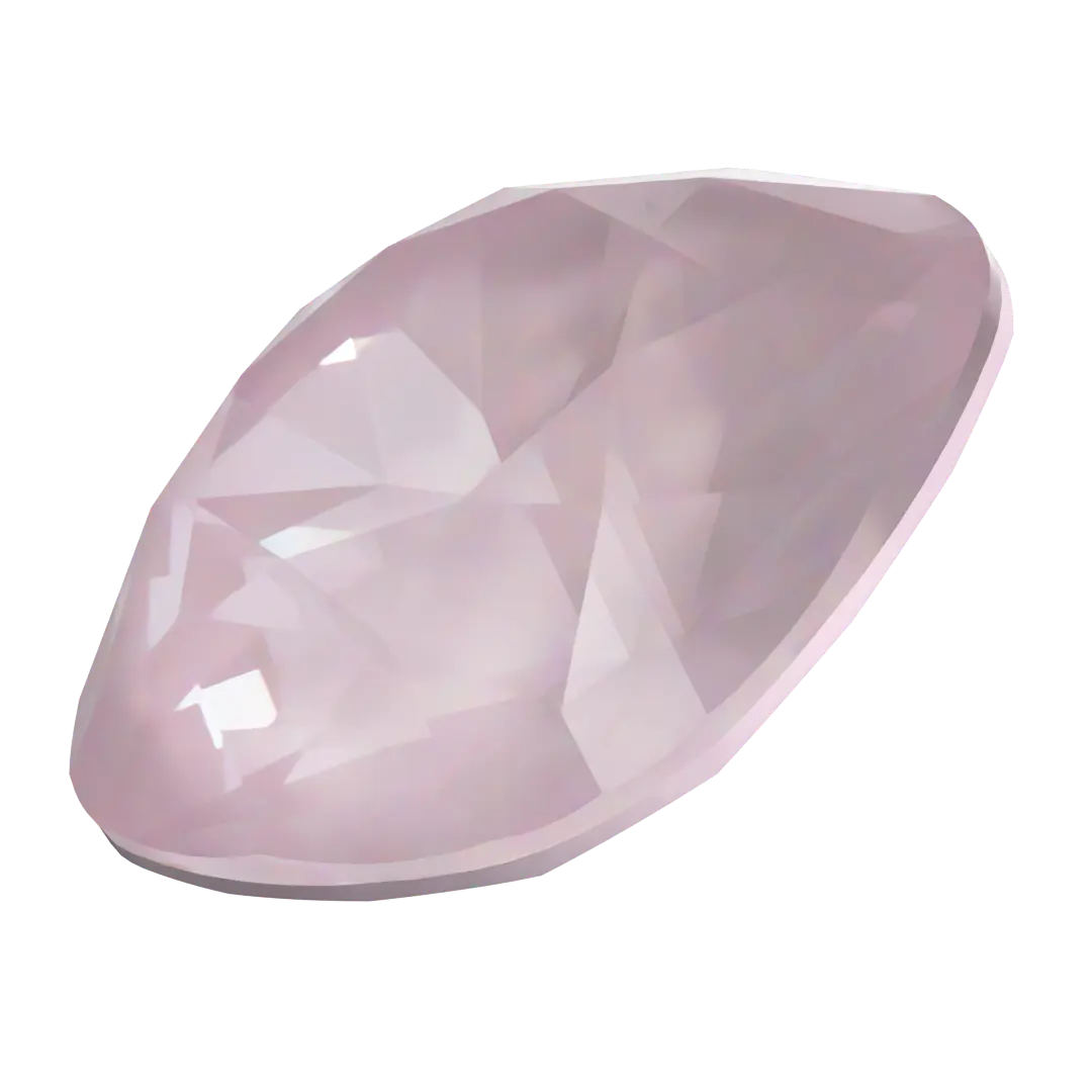 Swarovski Fancy Stones Cushion Square (4470) Crystal Soft Rose Ignite - Bluestreak Crystals