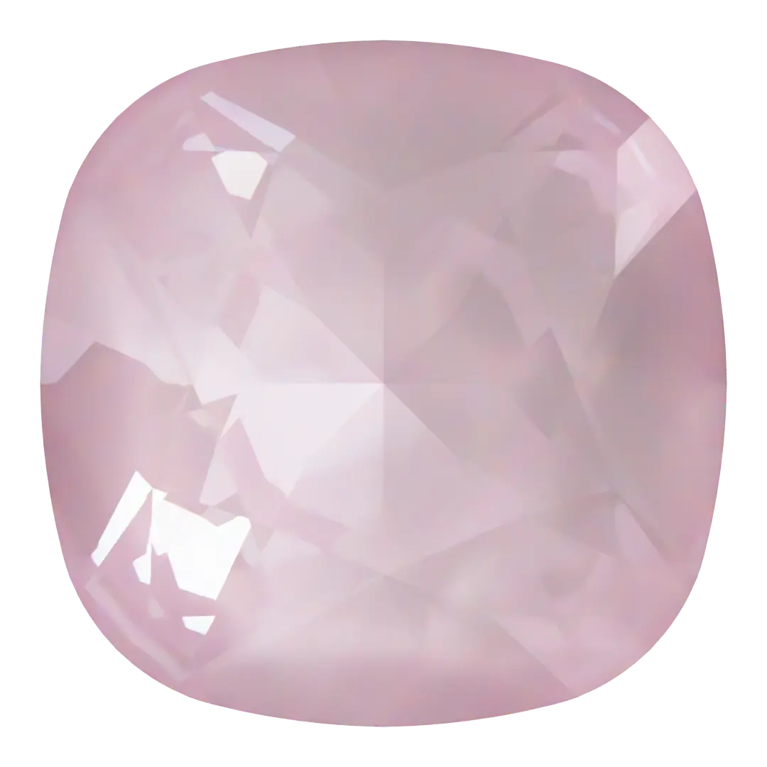 Swarovski Fancy Stones Cushion Square (4470) Crystal Soft Rose Ignite - Bluestreak Crystals