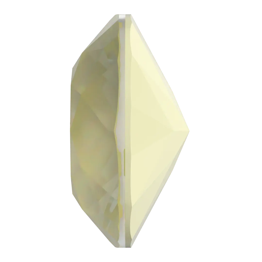 Swarovski Fancy Stones Cushion Square (4470) Crystal Soft Yellow Ignite - Bluestreak Crystals