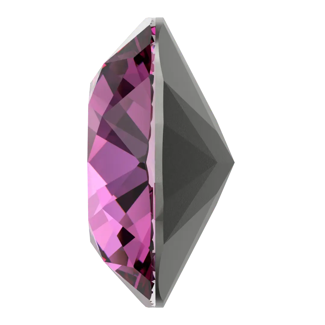 Swarovski Fancy Stones Cushion Square (4470) Dark Rose - Bluestreak Crystals