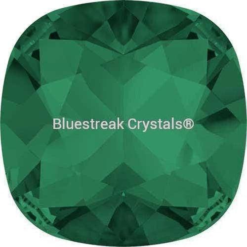 Swarovski Fancy Stones Cushion Square (4470) Emerald-Swarovski Fancy Stones-10mm - Pack of 144 (Wholesale)-Bluestreak Crystals