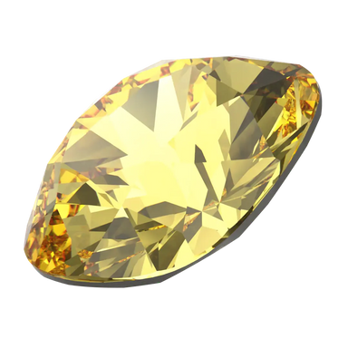 Swarovski Fancy Stones Cushion Square (4470) Light Topaz - Bluestreak Crystals