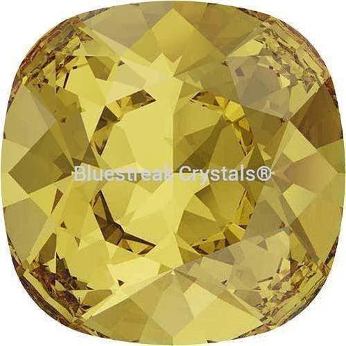 Swarovski Fancy Stones Cushion Square (4470) Light Topaz-Swarovski Fancy Stones-10mm - Pack of 144 (Wholesale)-Bluestreak Crystals
