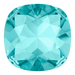 Swarovski Fancy Stones Cushion Square (4470) Light Turquoise - Bluestreak Crystals