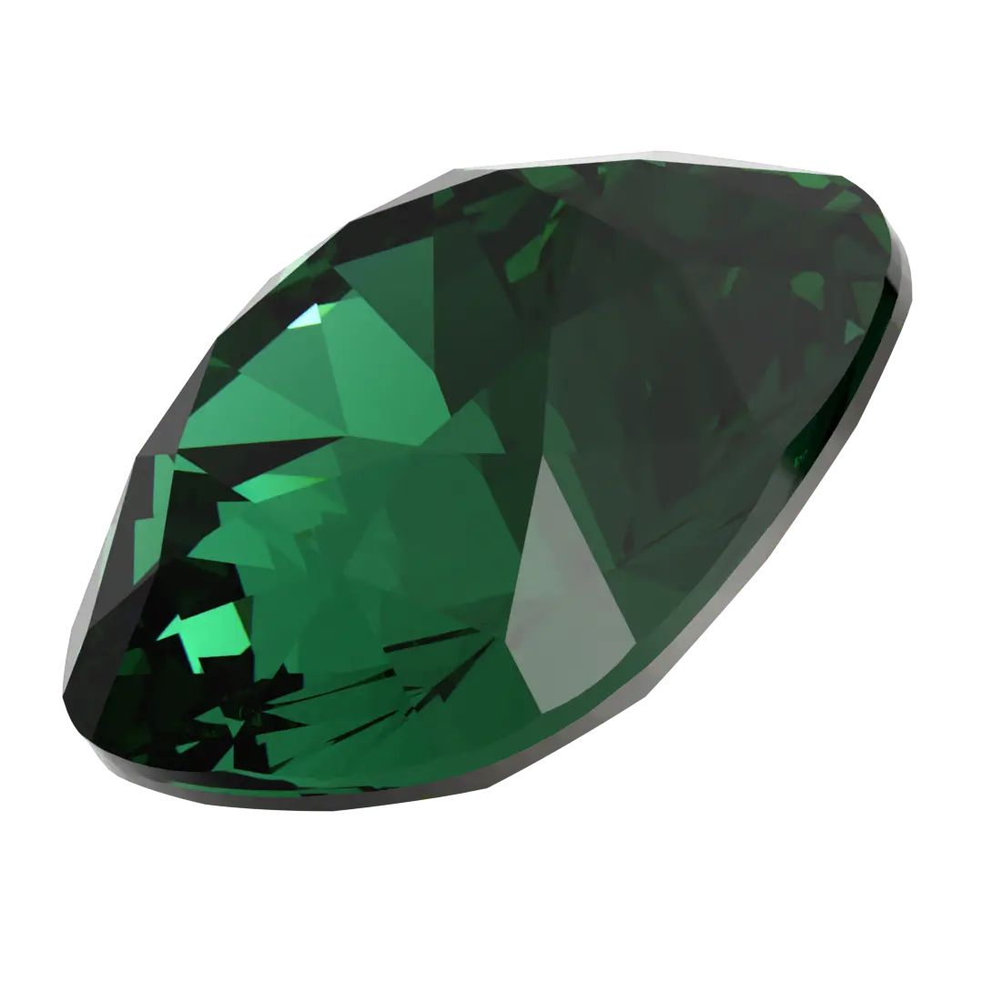 Swarovski Fancy Stones Cushion Square (4470) Majestic Green - Bluestreak Crystals