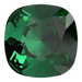 Swarovski Fancy Stones Cushion Square (4470) Majestic Green - Bluestreak Crystals
