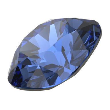 Swarovski Fancy Stones Cushion Square (4470) Recreated Dark Sapphire - Bluestreak Crystals