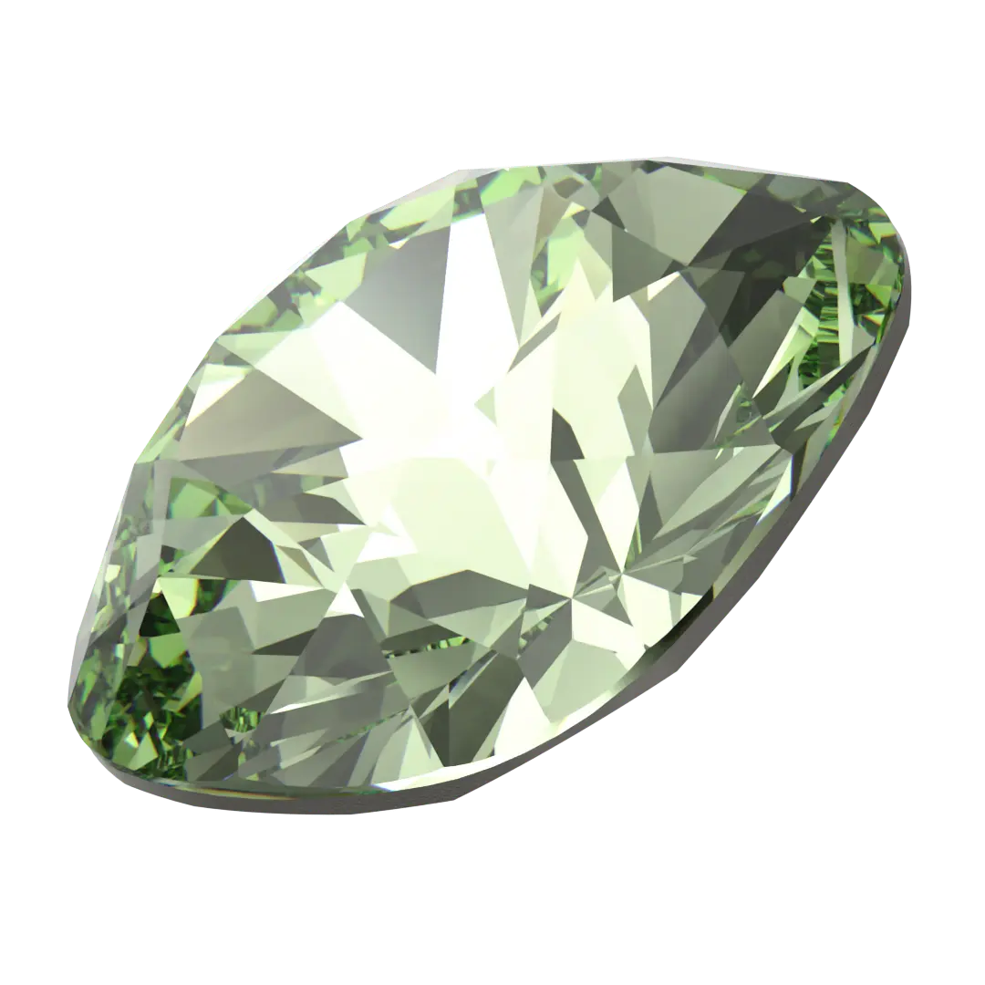 Swarovski Fancy Stones Cushion Square (4470) Recreated Peridot - Bluestreak Crystals