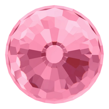 Swarovski Fancy Stones Disco Ball (4869) Light Rose Comet Argent Light - Bluestreak Crystals