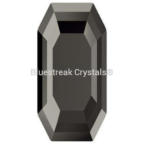 Swarovski Fancy Stones Elongated Imperial (4595) Jet Hematite UNFOILED-Swarovski Fancy Stones-8x4mm - Pack of 144 (Wholesale)-Bluestreak Crystals