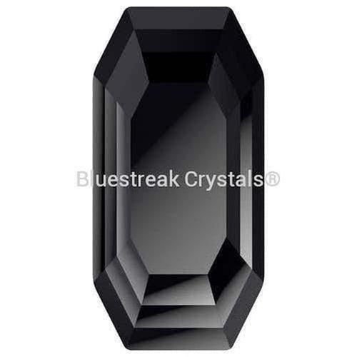 Swarovski Fancy Stones Elongated Imperial (4595) Jet UNFOILED-Swarovski Fancy Stones-8x4mm - Pack of 144 (Wholesale)-Bluestreak Crystals