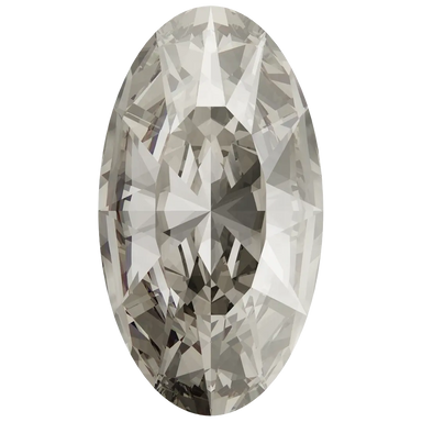 Swarovski Fancy Stones Elongated Oval (4162) Crystal Silver Shade - Bluestreak Crystals