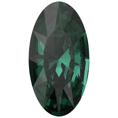 Swarovski Fancy Stones Elongated Oval (4162) Emerald - Bluestreak Crystals