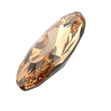 Swarovski Fancy Stones Elongated Oval (4162) Light Colorado Topaz - Bluestreak Crystals