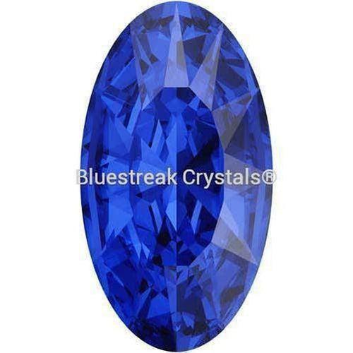 Swarovski Fancy Stones Elongated Oval (4162) Majestic Blue-Swarovski Fancy Stones-10x5.5mm - Pack of 144 (Wholesale)-Bluestreak Crystals