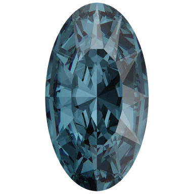 Swarovski Fancy Stones Elongated Oval (4162) Montana - Bluestreak Crystals