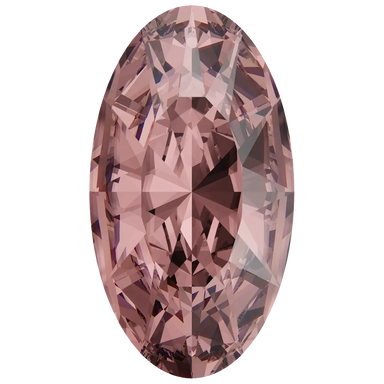 Swarovski Fancy Stones Elongated Oval (4162) Vintage Rose - Bluestreak Crystals