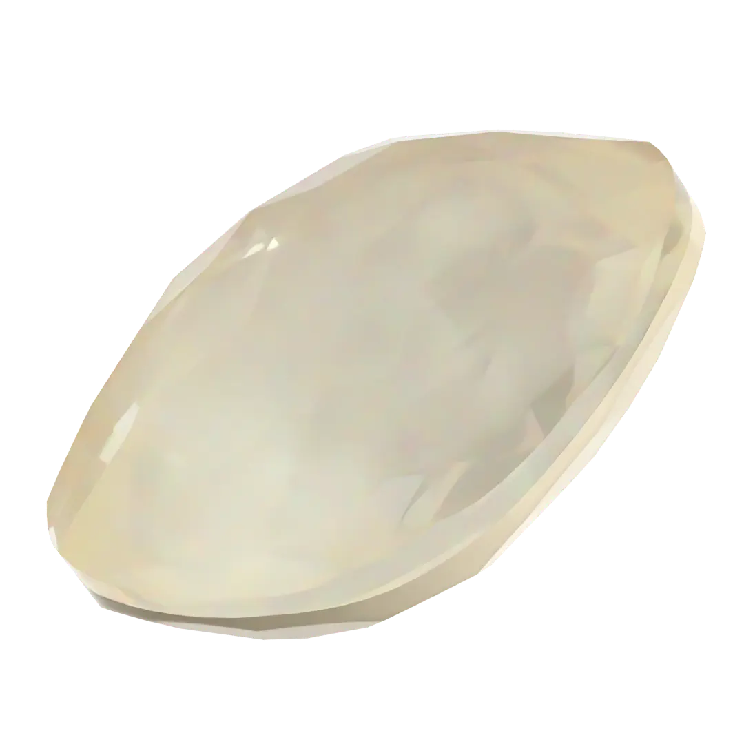 Swarovski Fancy Stones Fantasy Cushion (4483) Crystal Linen Ignite UNFOILED - Bluestreak Crystals