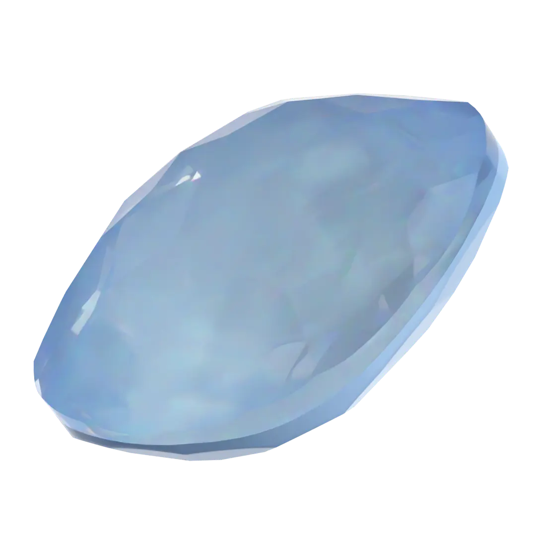 Swarovski Fancy Stones Fantasy Cushion (4483) Crystal Sky Ignite UNFOILED - Bluestreak Crystals