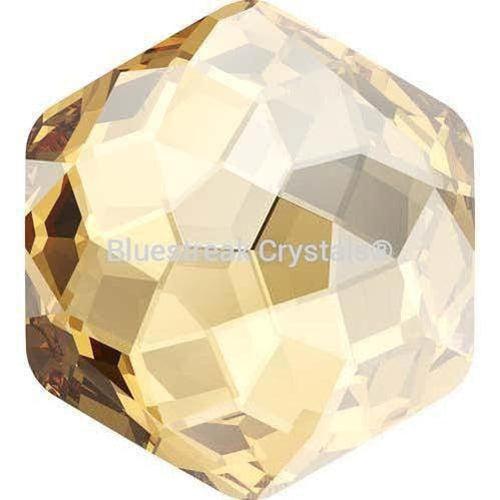 Swarovski Fancy Stones Fantasy Hexagon (4683) Crystal Golden Shadow-Swarovski Fancy Stones-7.8mm - Pack of 144 (Wholesale)-Bluestreak Crystals