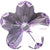 Swarovski Fancy Stones Flower (4744) Violet-Swarovski Fancy Stones-6mm - Pack of 720 (Wholesale)-Bluestreak Crystals